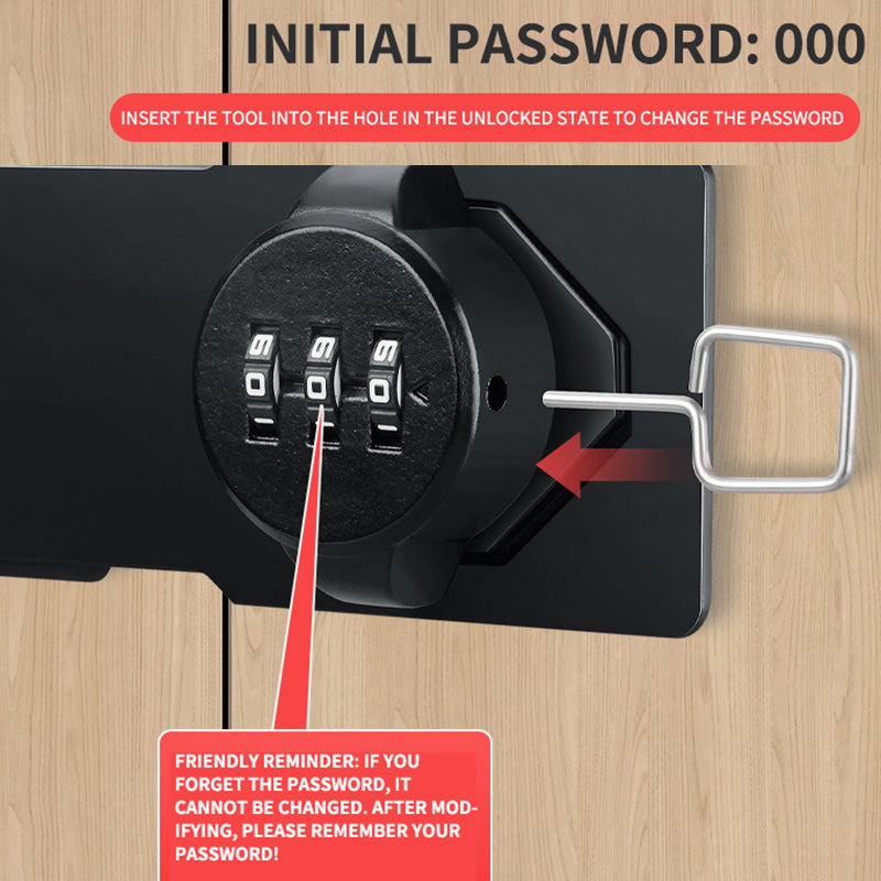 Keyless Password Door Lock Latch