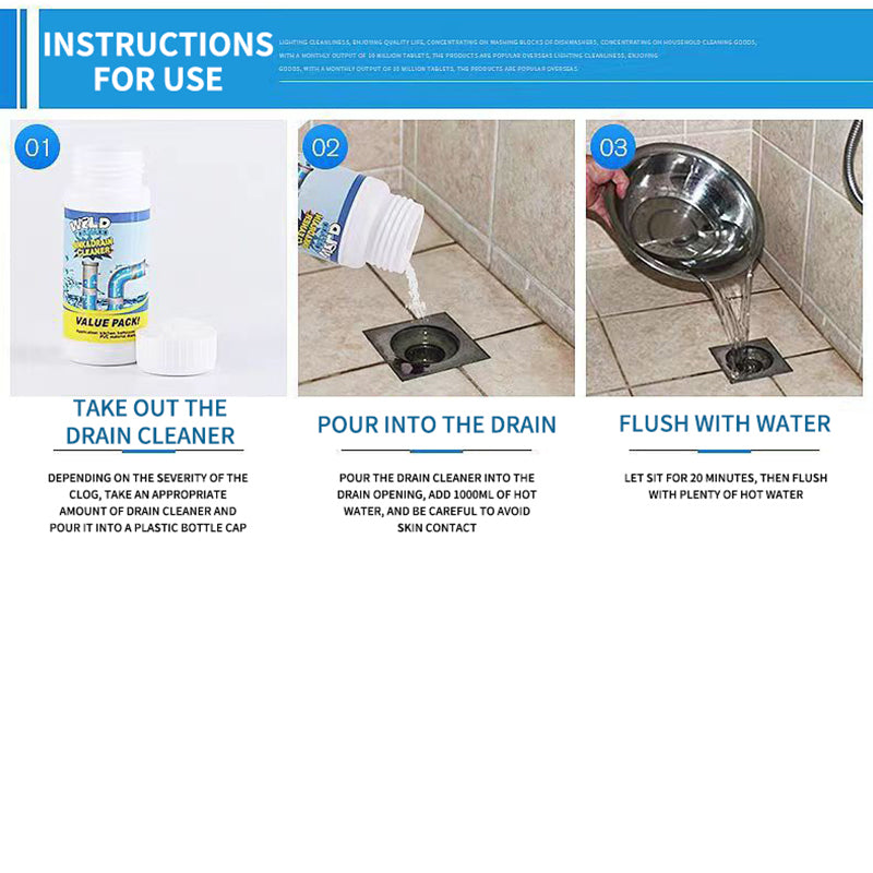 Wild Tornado Powerful Sink & Drain Cleaner