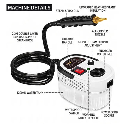 ProSteam 105°C Steam Cleaner
